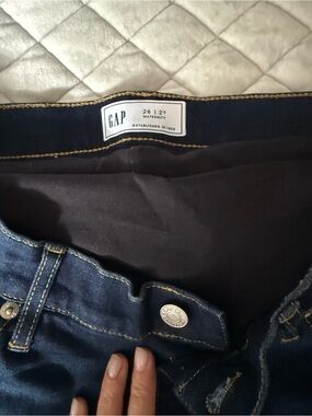 GAP Maternity Dark Blue Full Panel Jeans Size 26 | 2S